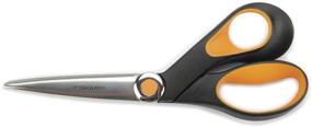 img 2 attached to ✂️ Fiskars 175800-1002 Razor-edge Softgrip Scissors, 8 Inch, Black: Premium Cutting Tool for Precision, Comfort, and Durability