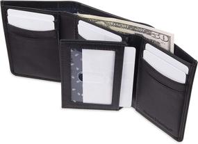 img 1 attached to Hastings Neoprene Trifold Wallet for Women
