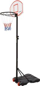 img 4 attached to 🏀 HooKung Junior Basketball Hoop Stand - Height Adjustable and Free Standing for Kids