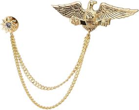 img 2 attached to Golden Sunshine Hanging Brooch for Girls' Jewelry - Knighthood