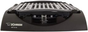 img 1 attached to 🔥 Zojirushi EB-CC15 Electric Grill - Black, Perfect for Indoor Use