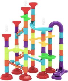 img 4 attached to JING ZHI Marble Run Kids: A Whirlwind of Creative Fun for Little Builders