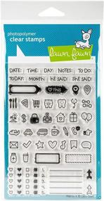 img 2 attached to 📅 Lawn Fawn Clear Stamps - Plan On It (LF1129): Organize with Style!