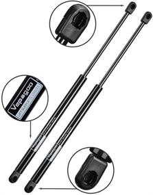 img 3 attached to 🔍 Enhanced Rear Window Glass Gas Lift Supports Springs Struts Arm Shocks for Ford Excursion 2000-2005 with 1.5" Lift