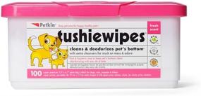 img 1 attached to 🧻 Petkin Tushie Wipe (Set of 100) from the Sharples N Grant Hygiene Range