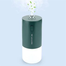 img 2 attached to Convenient 300ml Portable Mini Humidifier with Battery Operation - Ideal for Bedroom, Office, and Travel