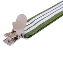 img 2 attached to Набор детских подтяжек с регулируемым эластичным ремнем Y-образной формы и галстуком-бабочкой с зажимами для галстука