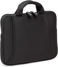 img 3 attached to 👜 Amazon Basics iPad Air Tablet & Laptop Carrying Case Bag: Black, Fits 7-10 Inch Tablets, 1-Pack