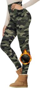 img 2 attached to 👖 NexiEpoch Women's Fleece Lined Leggings: Cozy and Stylish Loungewear & Lingerie