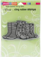 stampendous cling stamp, puddle 🌧️ boots: add whimsical fun to your crafting! logo