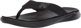 img 4 attached to Men's New Balance Sandal in Black Castlerock - Optimal Footwear Choice