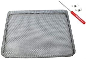 img 1 attached to RV Water Heater Vents Bug Screen - Valterra A10-1321VP (7.4″ X 9.75″ X 1.6″), 1 Pack