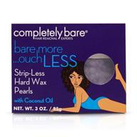 strip-less wax kit for brazilian & full body hair removal - hard wax pearls with natural coconut oil for soothing & moisturizing skin, easy-to-use, cruelty-free, paraben-free, vegan formula, 3 oz logo