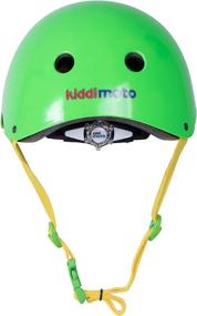 img 3 attached to 👶 Kiddimoto Neon Green Small Helmet: Perfectly Sized for 48-53 cm Head Circumference