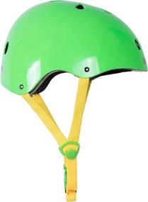 img 1 attached to 👶 Kiddimoto Neon Green Small Helmet: Perfectly Sized for 48-53 cm Head Circumference