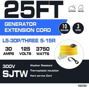 img 3 attached to Yodotek Generator Extension: Secure and Versatile Locking Flexible Solution