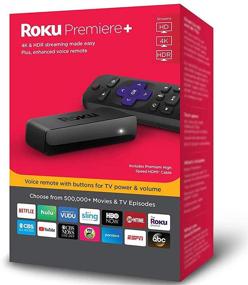 img 4 attached to Обновленный Roku Premiere + 4K HDR стриминг 📺 плеер: улучшенный опыт развлечений по доступной цене.