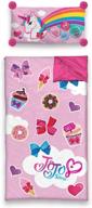 🎀 jojo siwa pink slumber bag with pillow: sleep & lounge in style! logo