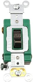 img 2 attached to 🔌 Enhanced Safety and Stability: Leviton 3032 2E Toggle Double Pole Grounding