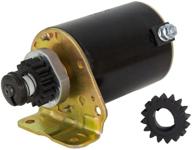 🔧 high-quality starter motor for briggs & stratton cooled engines 12hp 16hp with free gear | part numbers 391423 am122337 | shop rareelectrical logo