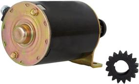 img 2 attached to 🔧 High-Quality Starter Motor for Briggs & Stratton Cooled Engines 12HP 16HP with Free Gear | Part Numbers 391423 AM122337 | Shop Rareelectrical