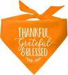 tees tails thankful grateful triangle logo