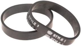 img 4 attached to Dirt Devil Style 1 Vacuum Belt (2-Pack), 3157260001, Black - Reliable Replacement Belts for Powerful Cleaning