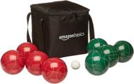 🎳 high-quality amazon basics bocce ball set: soft carry case included! логотип