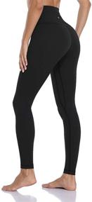 img 2 attached to HeyNuts Hawthorn Athletic Essential Leggings Sports & Fitness in Running