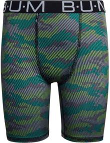 img 2 attached to B.U.M. Оборудование Детские длинные спортивные компрессионные трусы-боксеры для ног – 4 шт. (Размер: 8-18)