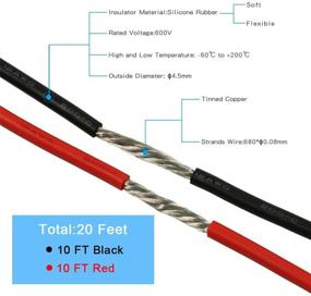 img 2 attached to BNTECHGO Flexible Silicone Strands for Industrial Electrical Applications