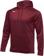 nike therma hoodie pullover small men's shoes logo