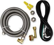 appliance pros pm28x329 universal dishwasher installation kit: sink drain pipe compatible + 6' connector with 3-wire power cord логотип