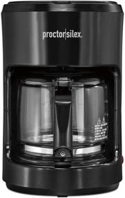 img 4 attached to ☕️ Smart Plug Compatible Proctor Silex 10-Cup Coffee Maker with Auto Pause and Serve - Black (48351)