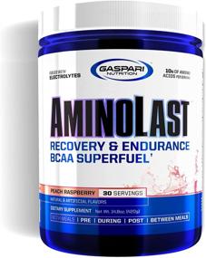 img 4 attached to 🍑 Gaspari Nutrition Amino Last: Peach Raspberry BCAA Powder for Muscle Recovery & Endurance - 30 Servings