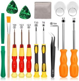 img 4 attached to Younik 17 in 1 Tri Wing Tip Screwdriver 🔧 Set - Ultimate Switch Tool Kit for Nintendo Switch/Switch Lite/Joy-Con/DS/NES/SNES/DS Lite/GBA