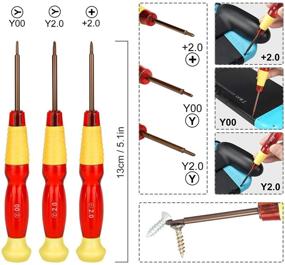 img 1 attached to Younik 17 in 1 Tri Wing Tip Screwdriver 🔧 Set - Ultimate Switch Tool Kit for Nintendo Switch/Switch Lite/Joy-Con/DS/NES/SNES/DS Lite/GBA