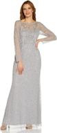 adrianna papell womens beaded covered women's clothing in dresses logo