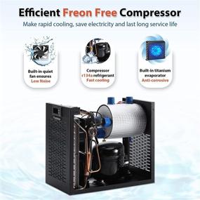 img 3 attached to BAOSHISHAN Refrigeration Compressor Waterweeds Jellyfish