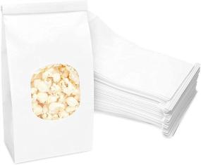img 4 attached to White Paper Treat Bags Ties Retail Store Fixtures & Equipment