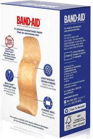 img 1 attached to 🩹 Pack of 3 Band-Aid Skin-Flex Bandages - 25 ct