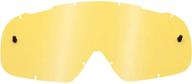 fox racing airspace lens nm yellow logo