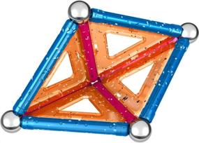 img 3 attached to ✨ Sparkling Geomag 22 Piece Glitter Construction Assorted: Create Dazzling Structures!