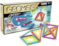 ✨ sparkling geomag 22 piece glitter construction assorted: create dazzling structures! логотип