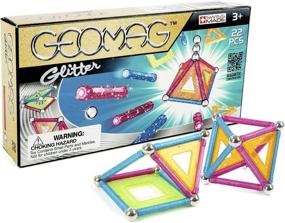 img 4 attached to ✨ Sparkling Geomag 22 Piece Glitter Construction Assorted: Create Dazzling Structures!