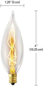 img 3 attached to 💡 Globe Electric 1327 Incandescent Filament Bulb