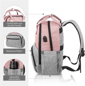 img 1 attached to 🎒 Business-Resistant Notebook Charging Backpack