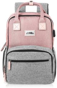 img 4 attached to 🎒 Business-Resistant Notebook Charging Backpack