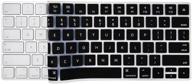 enhance and protect your imac magic keyboard with eoocoo magic keyboard cover skin – black silicone logo