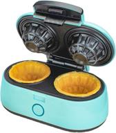 🧇 brentwood appliances ts-1402bl double waffle bowl maker: perfectly delicious waffles in minutes! логотип